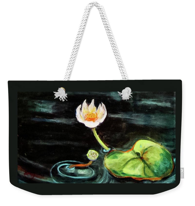The Seeker, Lotus Flower - Weekender Tote Bag