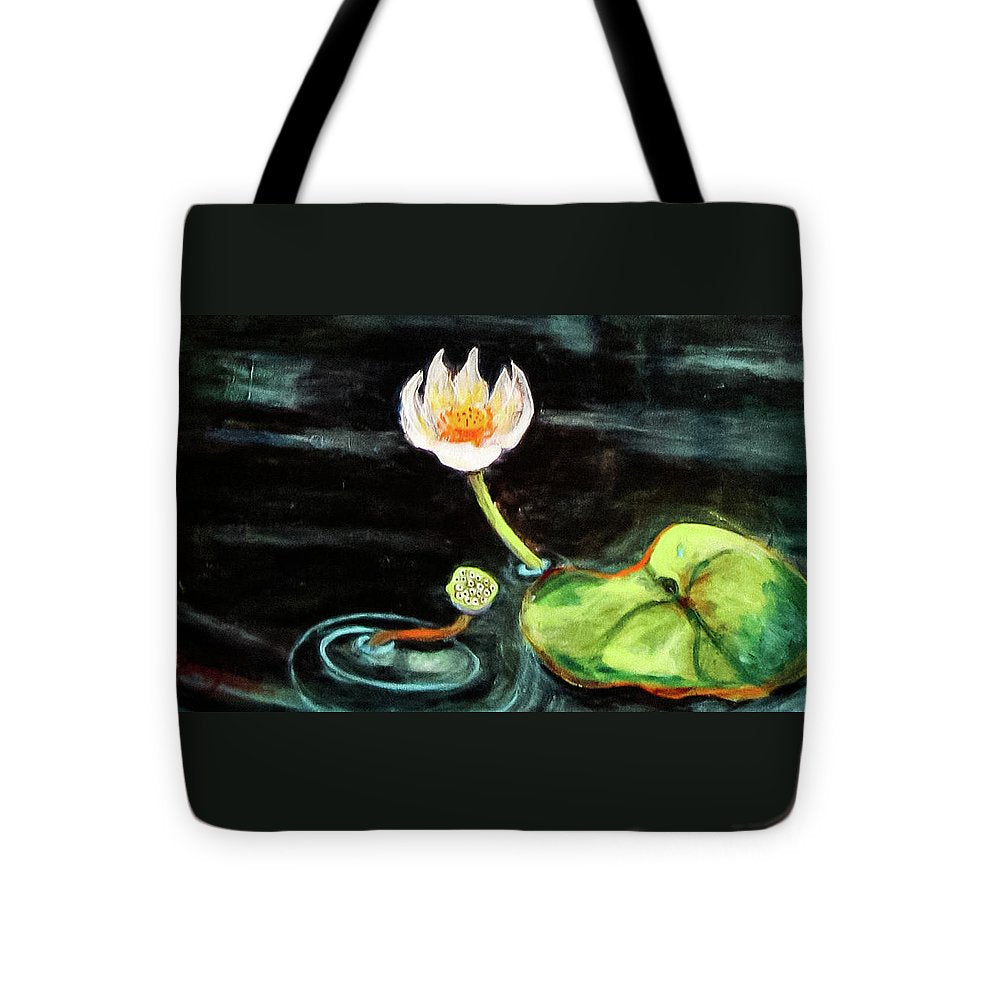 The Seeker, Lotus Flower - Tote Bag