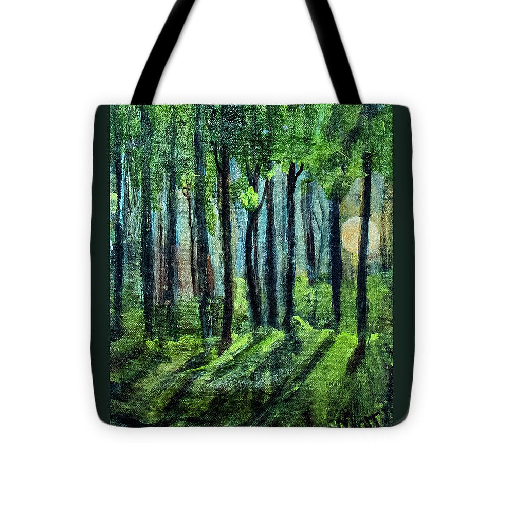 Woodland Moonrise - Tote Bag